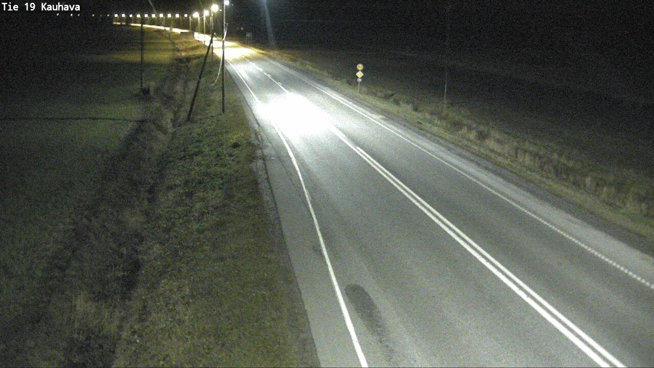 Weather Camera Image Väg 19 Kauhava, Kauhava, Etelä-Pohjanmaa