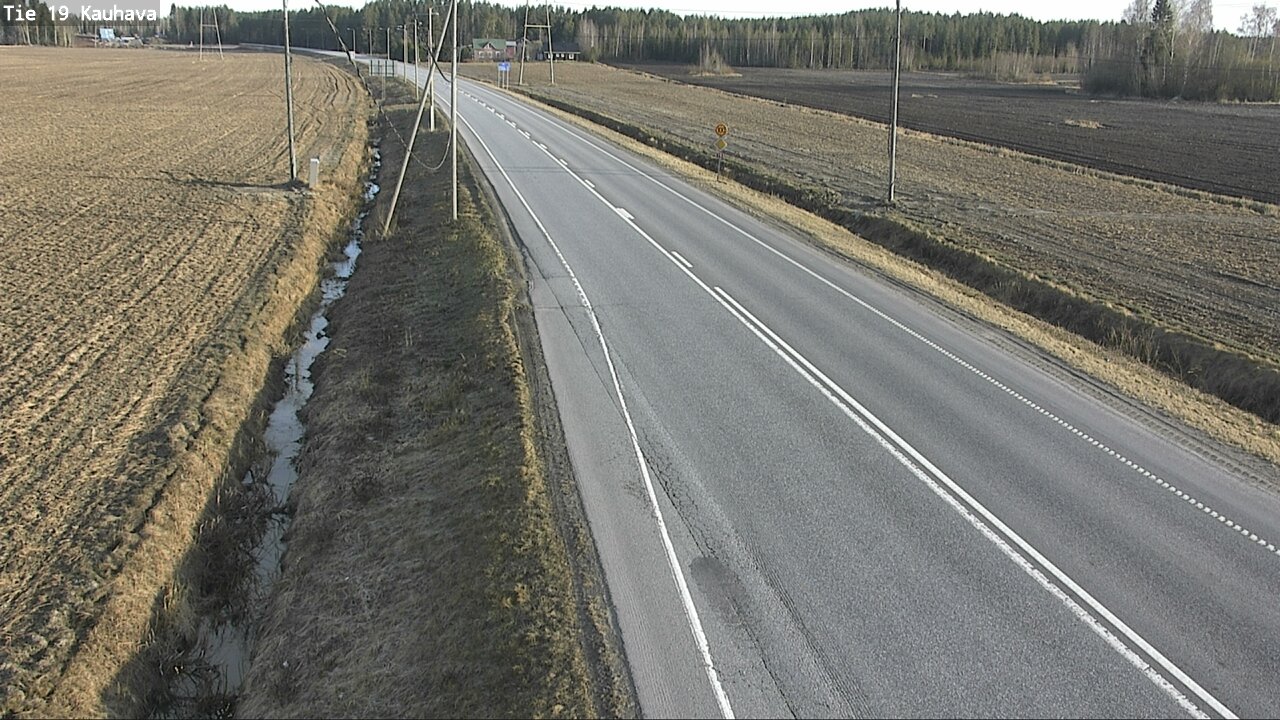 Weather Camera Image Road 19 Kauhava, Kauhava, Etelä-Pohjanmaa