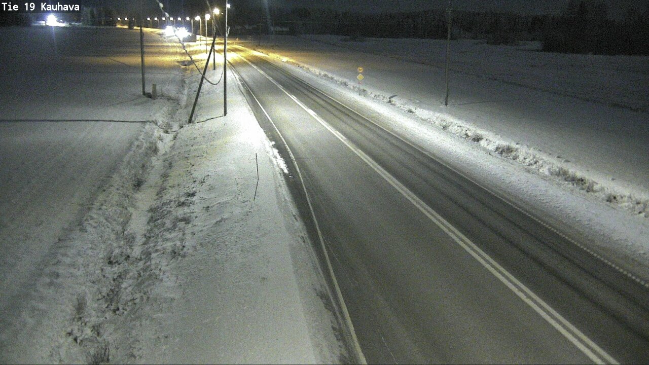 Weather Camera Image Road 19 Kauhava, Kauhava, Etelä-Pohjanmaa
