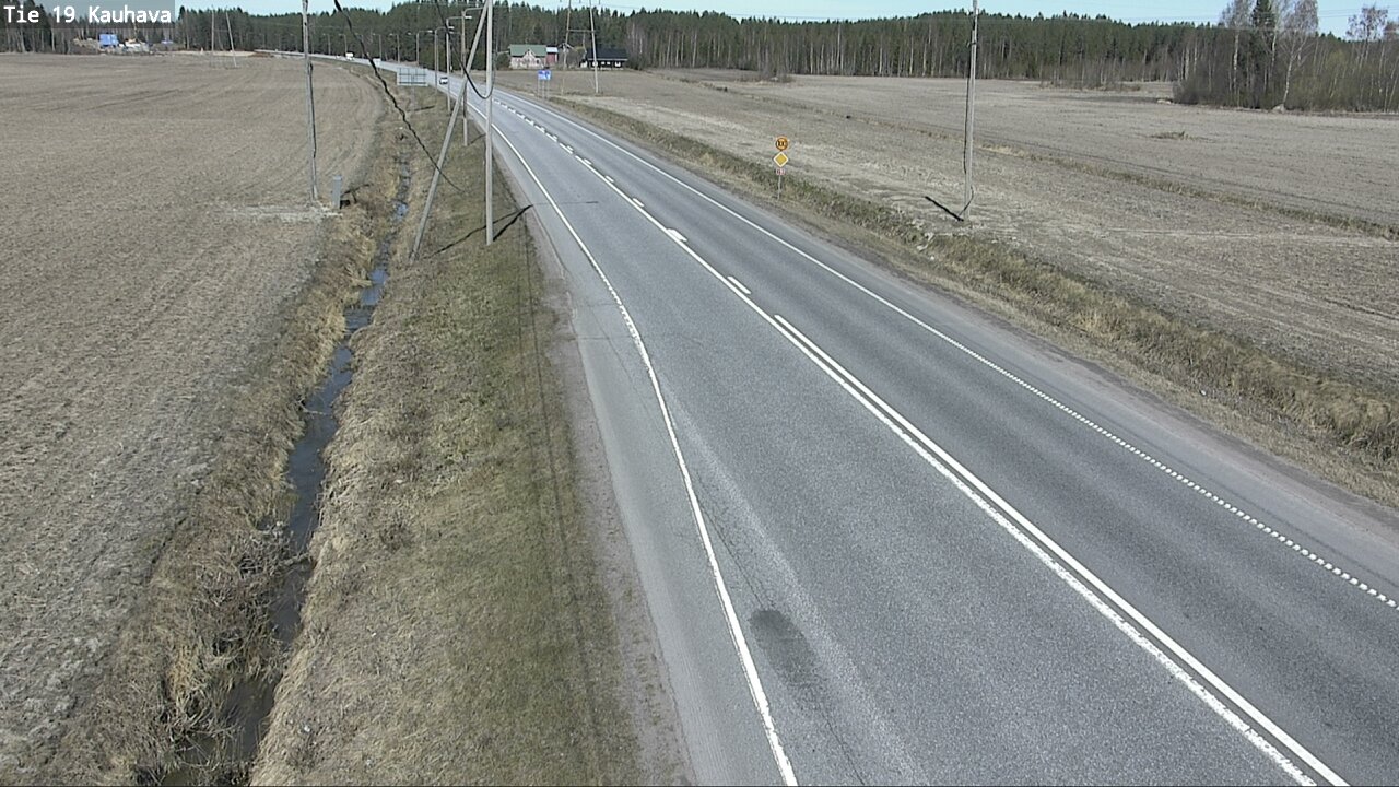 Weather Camera Image Road 19 Kauhava, Kauhava, Etelä-Pohjanmaa