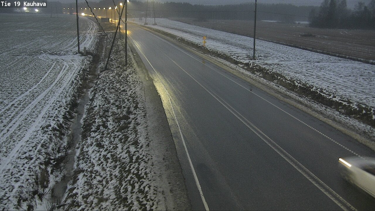 Weather Camera Image Road 19 Kauhava, Kauhava, Etelä-Pohjanmaa