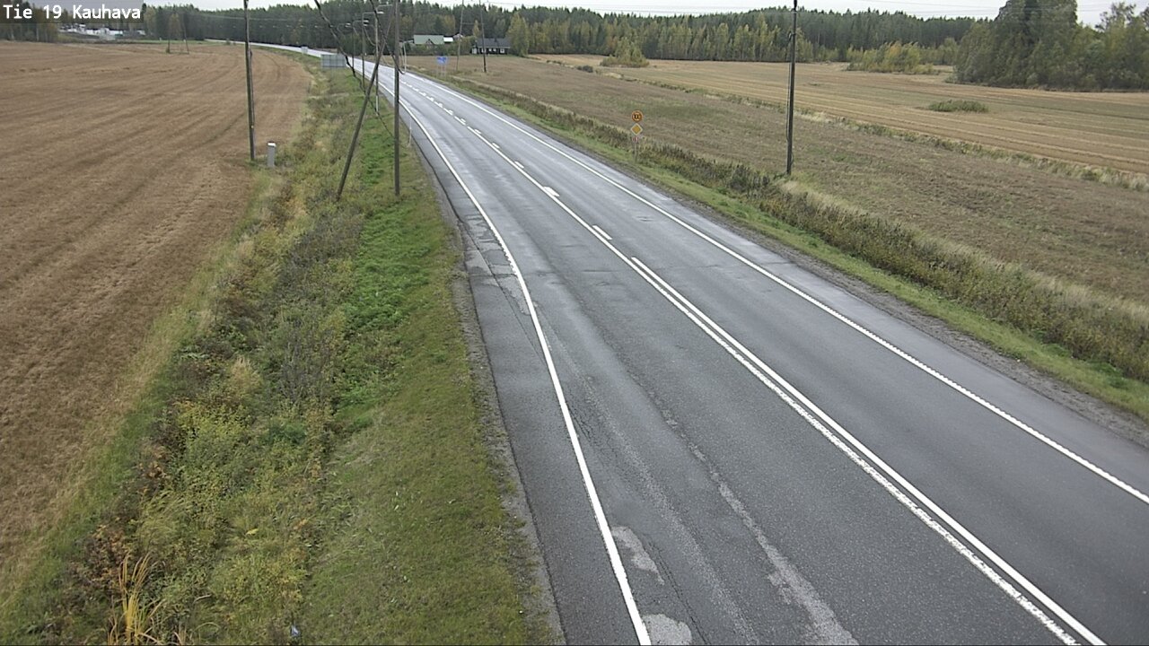 Weather Camera Image Road 19 Kauhava, Kauhava, Etelä-Pohjanmaa