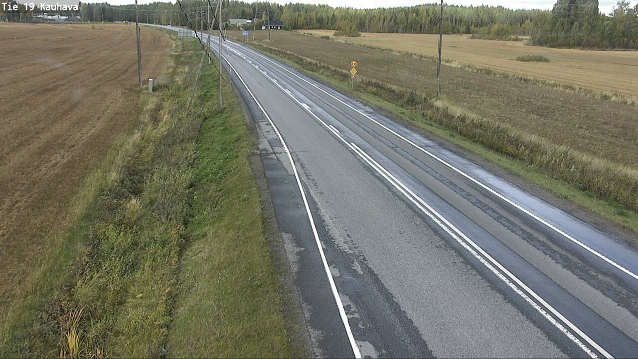 Weather Camera Image Road 19 Kauhava, Kauhava, Etelä-Pohjanmaa