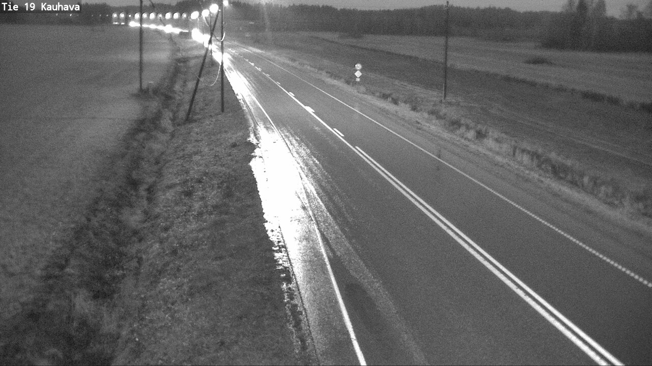 Weather Camera Image Väg 19 Kauhava, Kauhava, Etelä-Pohjanmaa