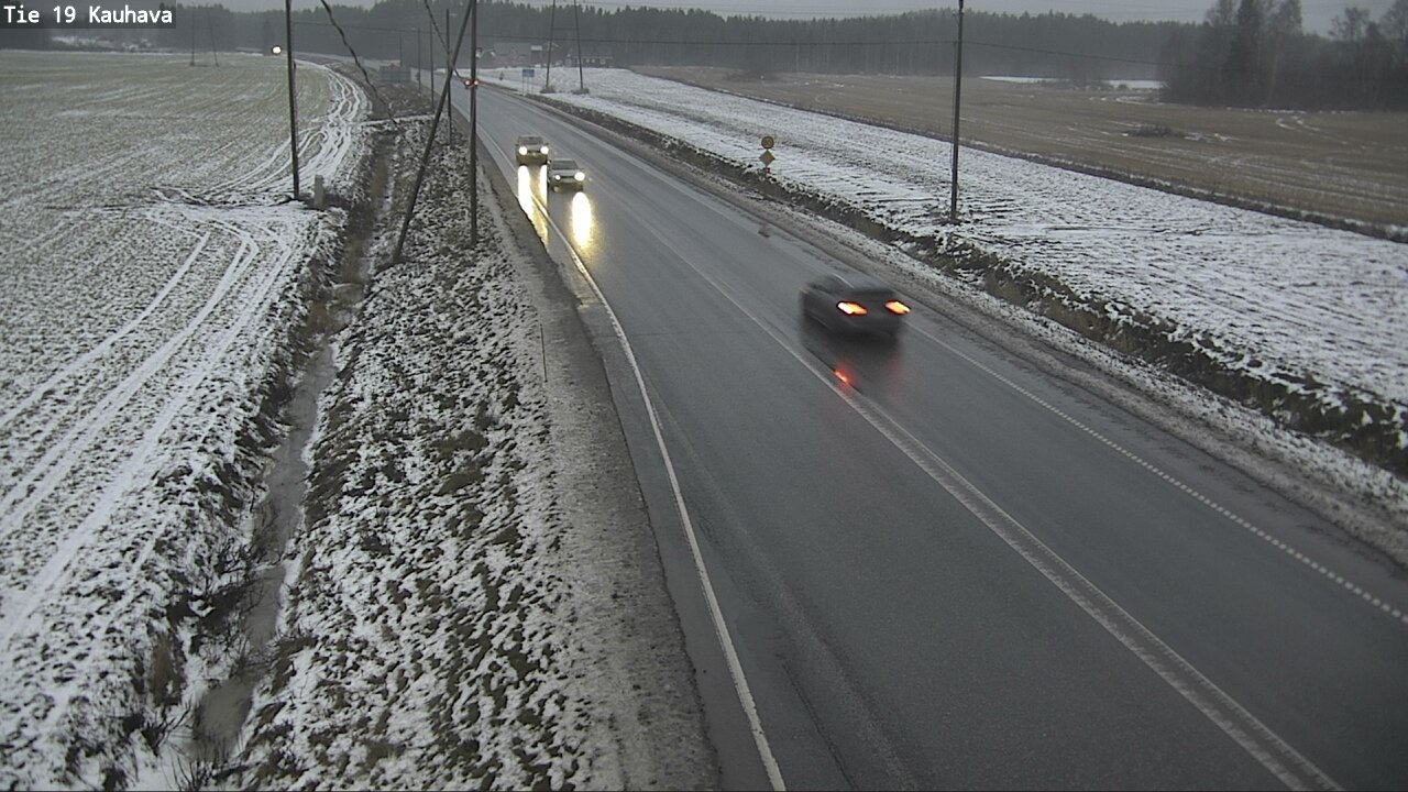 Weather Camera Image Road 19 Kauhava, Kauhava, Etelä-Pohjanmaa