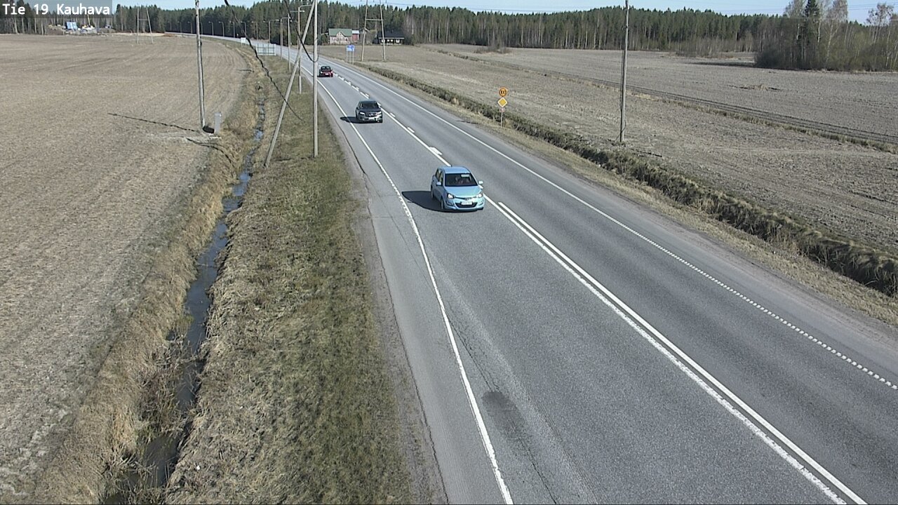 Weather Camera Image Road 19 Kauhava, Kauhava, Etelä-Pohjanmaa