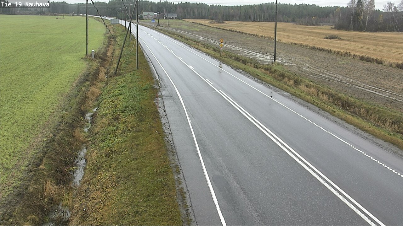 Weather Camera Image Road 19 Kauhava, Kauhava, Etelä-Pohjanmaa