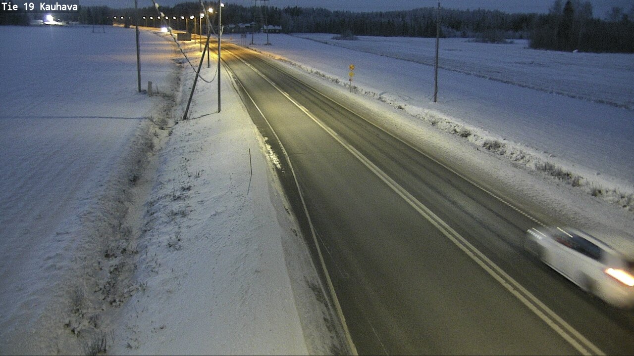 Weather Camera Image Road 19 Kauhava, Kauhava, Etelä-Pohjanmaa