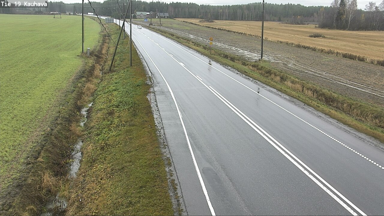 Weather Camera Image Road 19 Kauhava, Kauhava, Etelä-Pohjanmaa