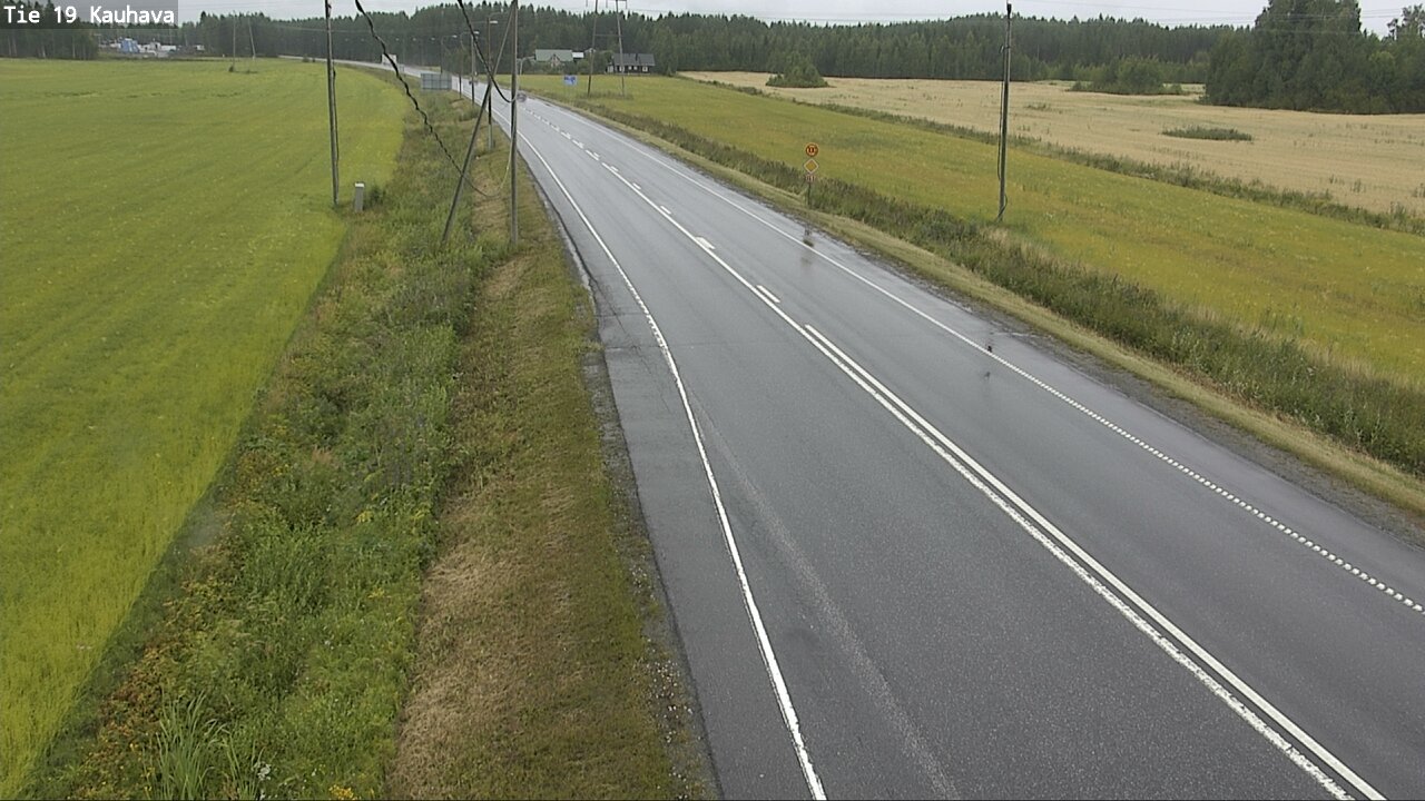 Weather Camera Image Väg 19 Kauhava, Kauhava, Etelä-Pohjanmaa