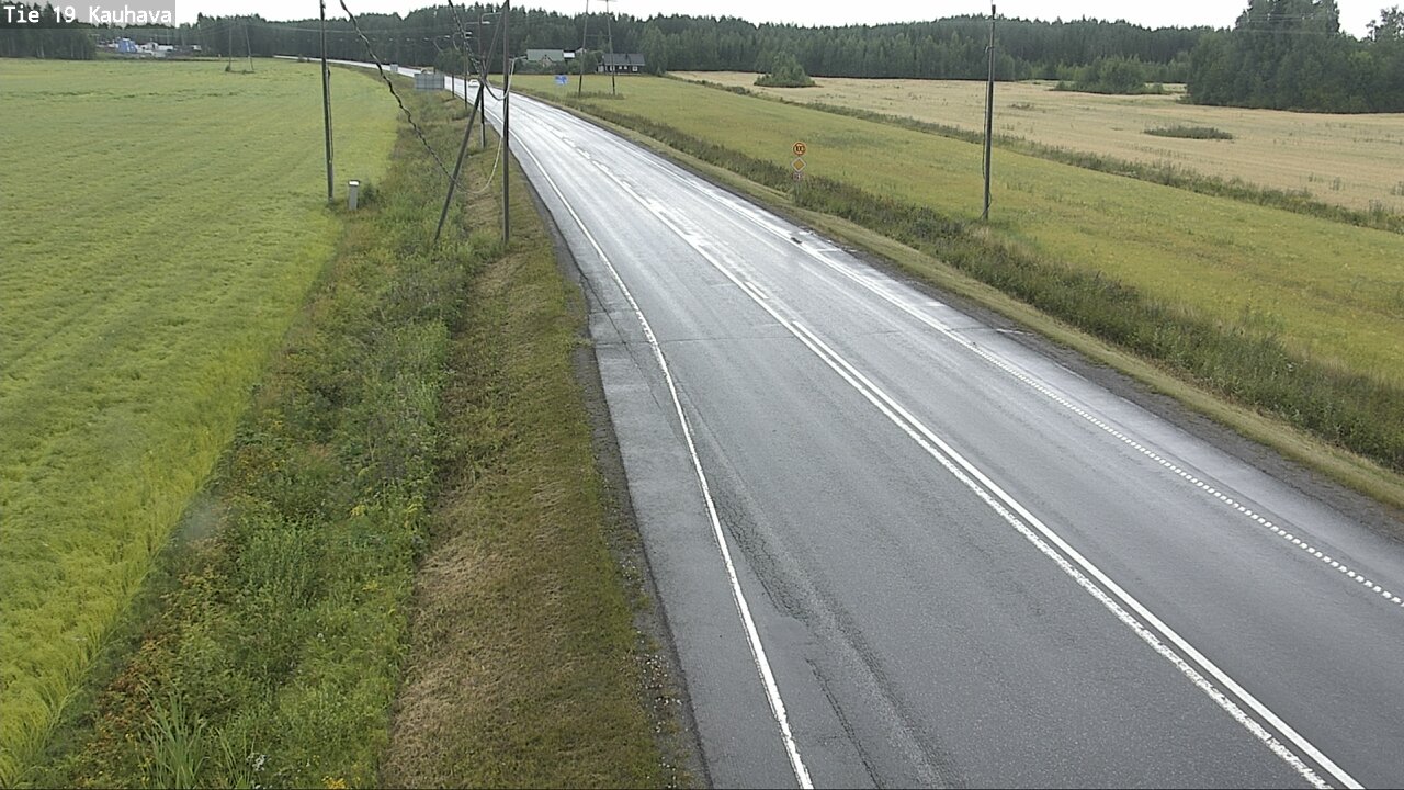 Weather Camera Image Road 19 Kauhava, Kauhava, Etelä-Pohjanmaa