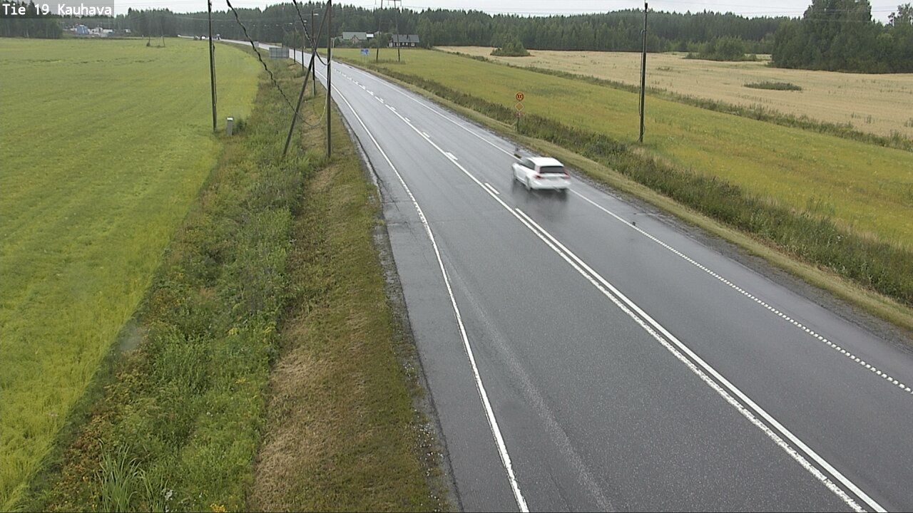 Weather Camera Image Väg 19 Kauhava, Kauhava, Etelä-Pohjanmaa