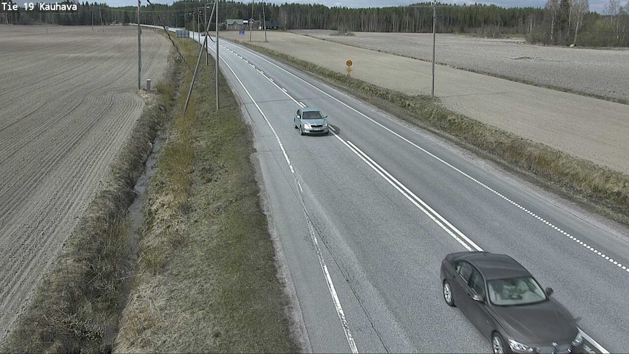 Weather Camera Image Väg 19 Kauhava, Kauhava, Etelä-Pohjanmaa