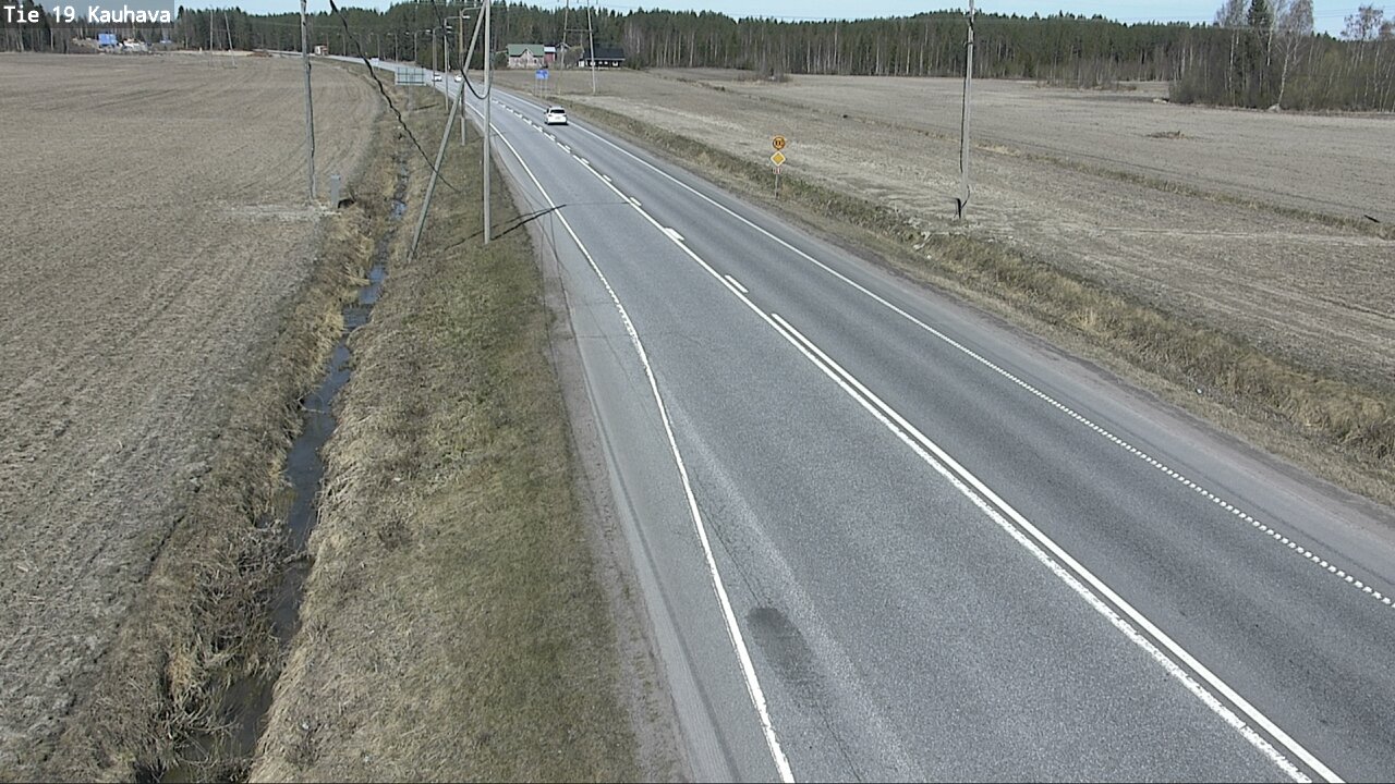 Weather Camera Image Road 19 Kauhava, Kauhava, Etelä-Pohjanmaa