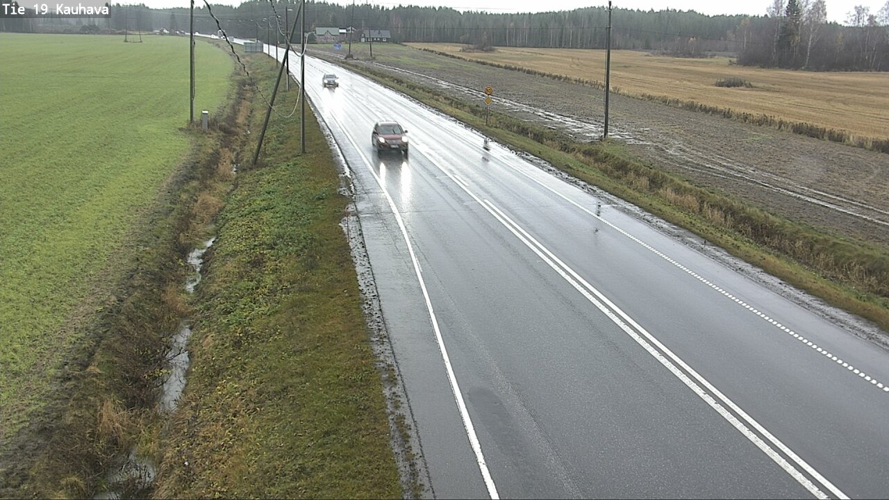 Weather Camera Image Road 19 Kauhava, Kauhava, Etelä-Pohjanmaa