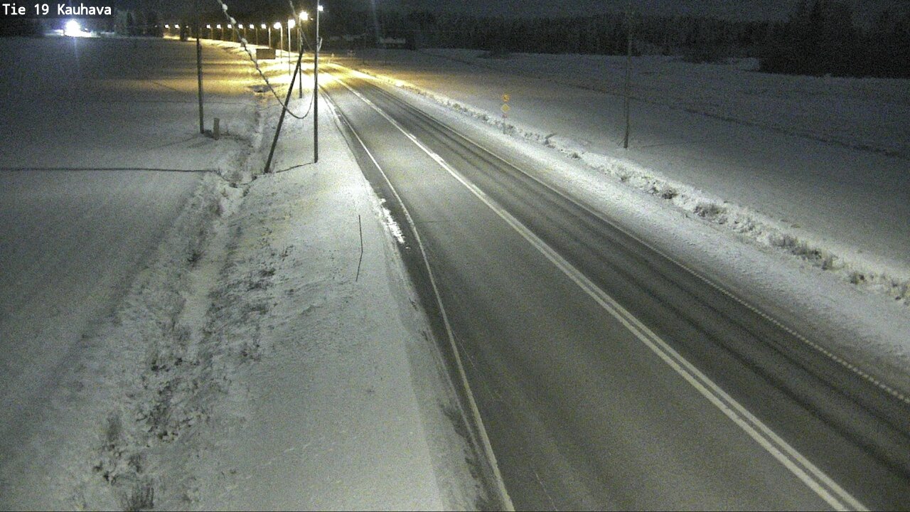 Weather Camera Image Road 19 Kauhava, Kauhava, Etelä-Pohjanmaa