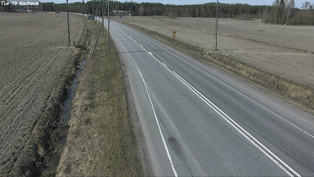 Weather Camera Image Road 19 Kauhava, Kauhava, Etelä-Pohjanmaa