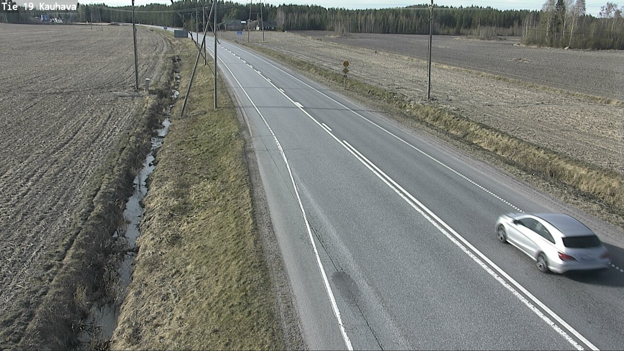 Weather Camera Image Road 19 Kauhava, Kauhava, Etelä-Pohjanmaa