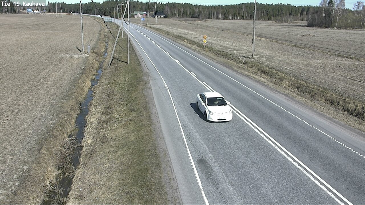 Weather Camera Image Road 19 Kauhava, Kauhava, Etelä-Pohjanmaa