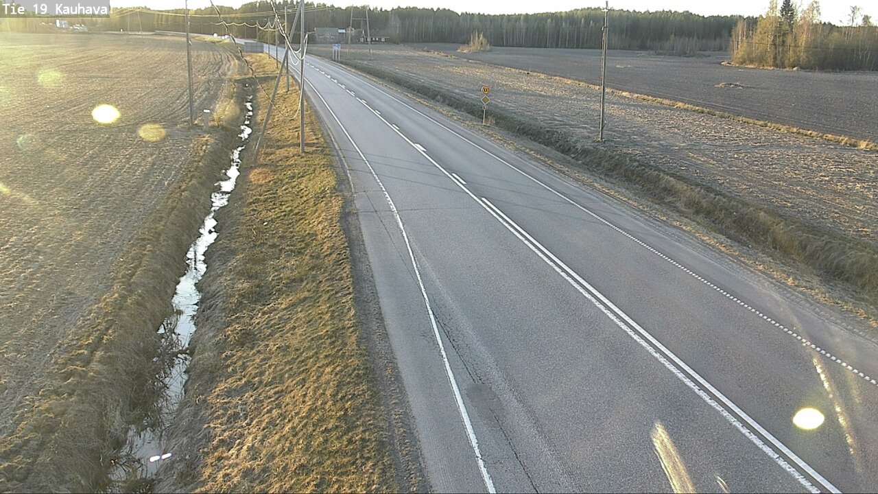Weather Camera Image Road 19 Kauhava, Kauhava, Etelä-Pohjanmaa