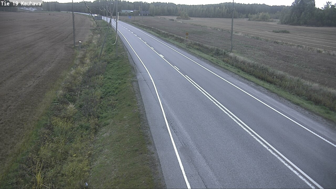 Weather Camera Image Road 19 Kauhava, Kauhava, Etelä-Pohjanmaa