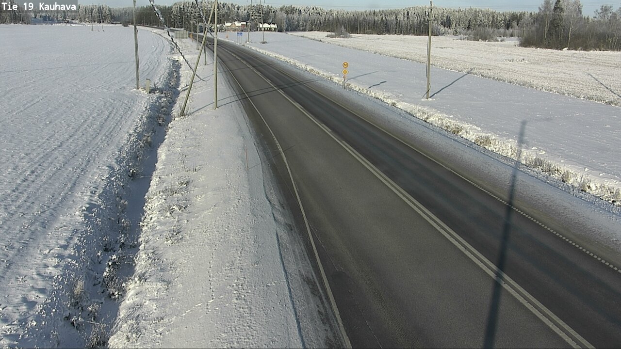 Weather Camera Image Road 19 Kauhava, Kauhava, Etelä-Pohjanmaa