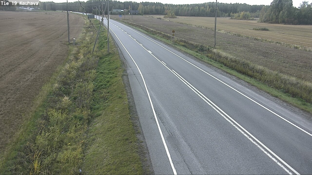 Weather Camera Image Road 19 Kauhava, Kauhava, Etelä-Pohjanmaa