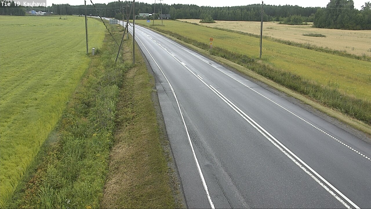 Weather Camera Image Road 19 Kauhava, Kauhava, Etelä-Pohjanmaa