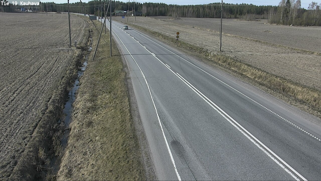Weather Camera Image Road 19 Kauhava, Kauhava, Etelä-Pohjanmaa