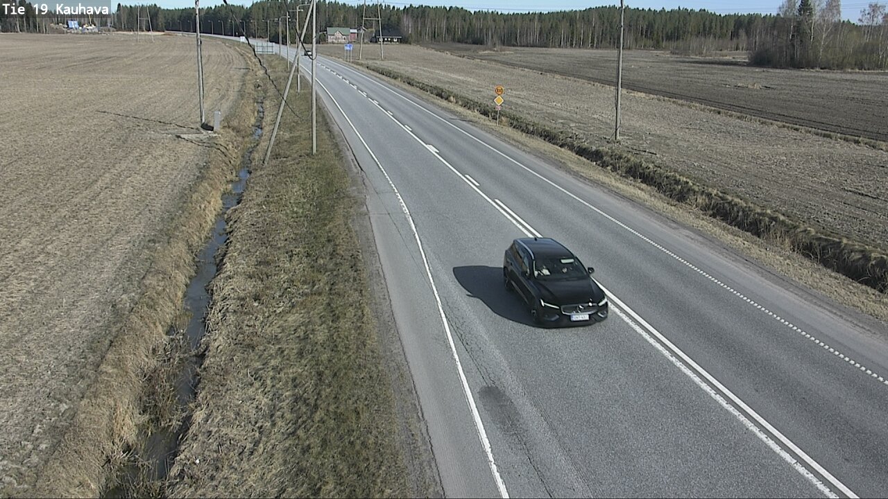 Weather Camera Image Road 19 Kauhava, Kauhava, Etelä-Pohjanmaa