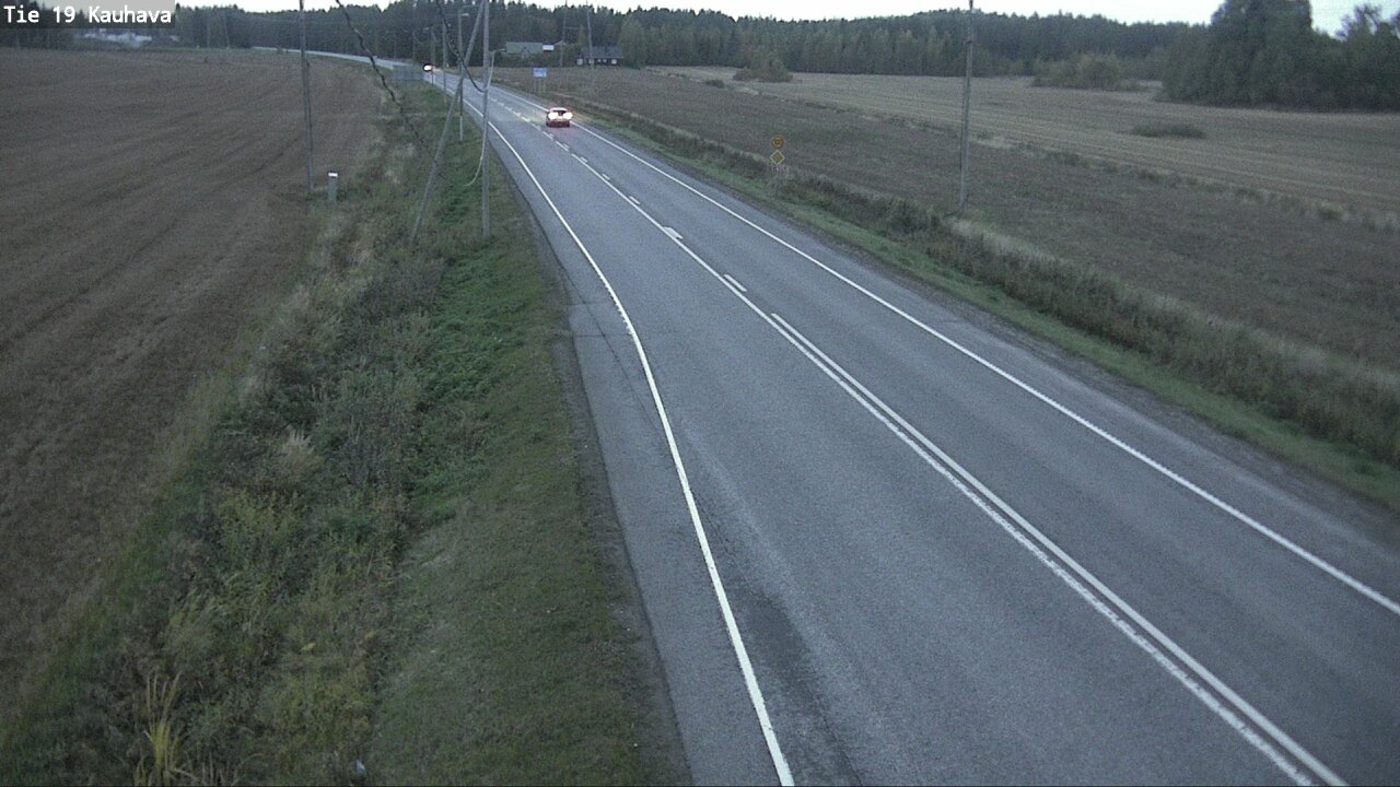 Weather Camera Image Road 19 Kauhava, Kauhava, Etelä-Pohjanmaa