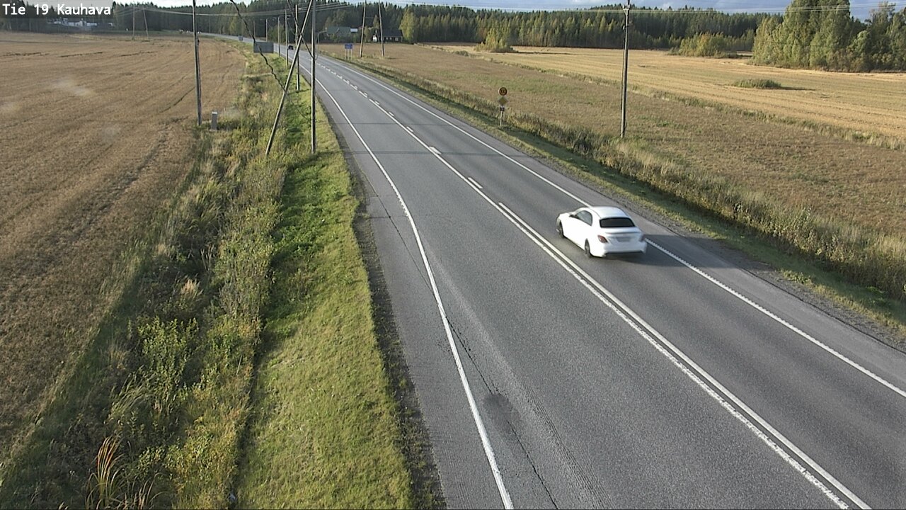 Weather Camera Image Road 19 Kauhava, Kauhava, Etelä-Pohjanmaa
