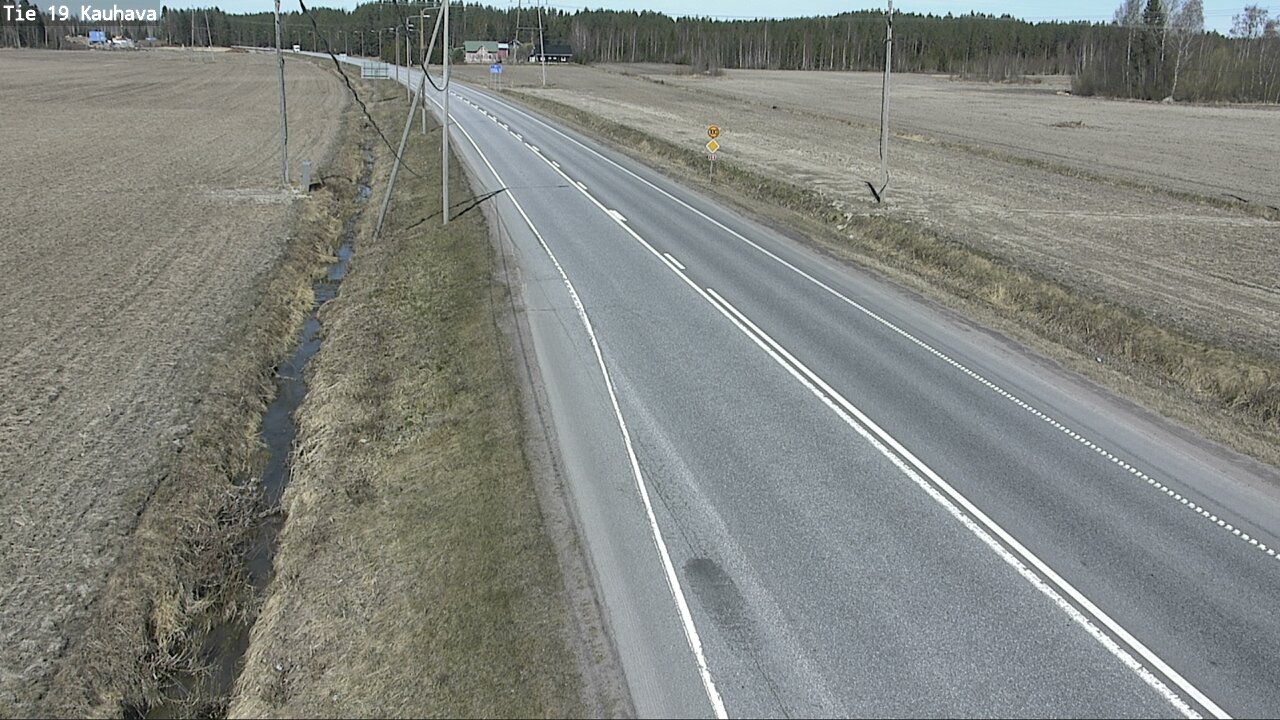 Weather Camera Image Road 19 Kauhava, Kauhava, Etelä-Pohjanmaa