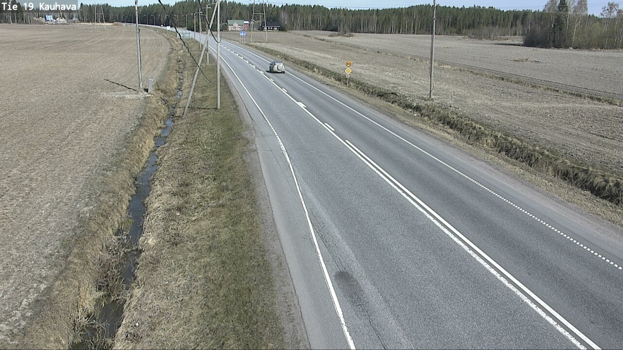Weather Camera Image Road 19 Kauhava, Kauhava, Etelä-Pohjanmaa
