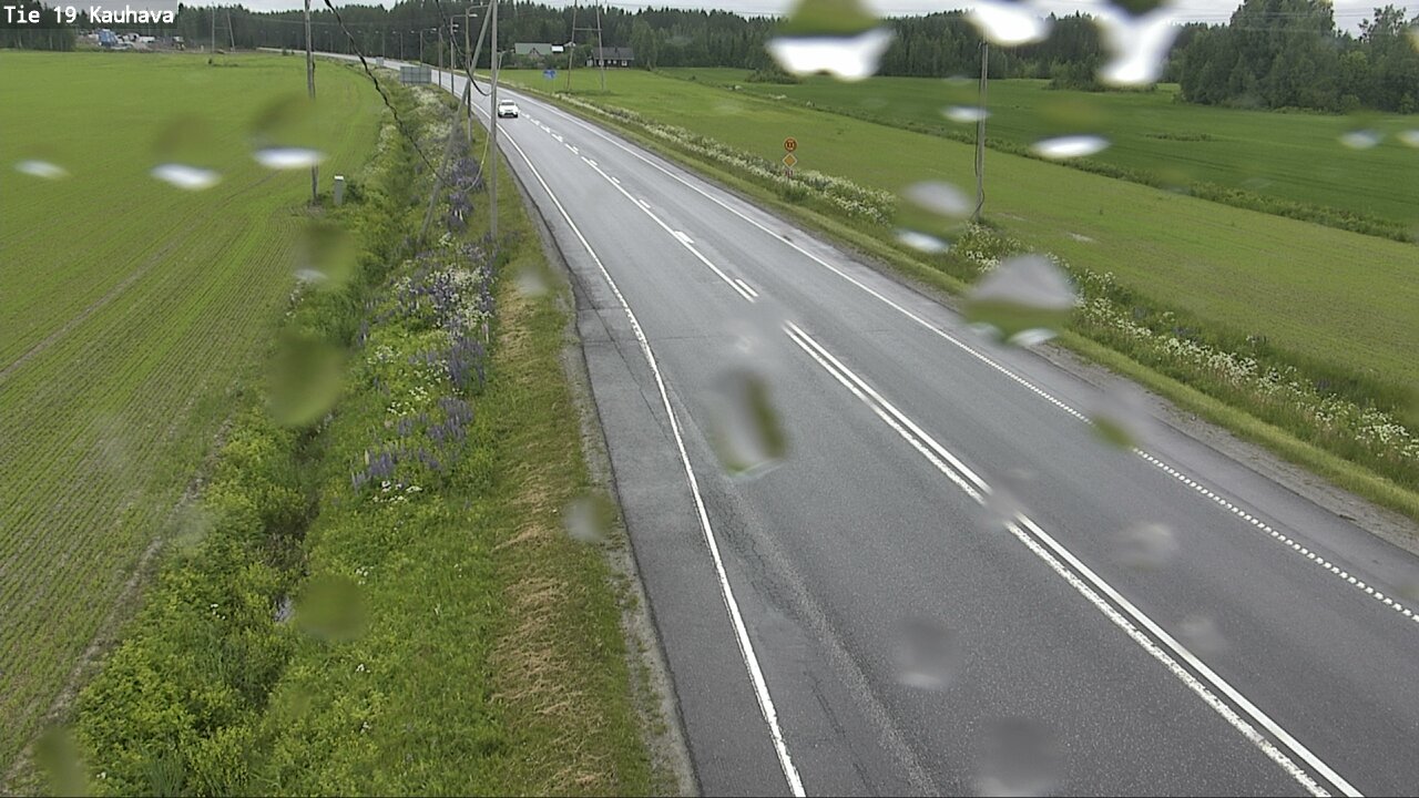 Weather Camera Image Väg 19 Kauhava, Kauhava, Etelä-Pohjanmaa