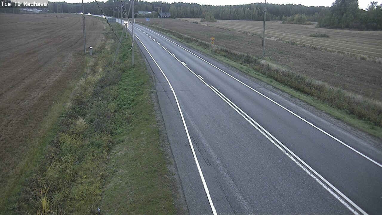 Weather Camera Image Road 19 Kauhava, Kauhava, Etelä-Pohjanmaa