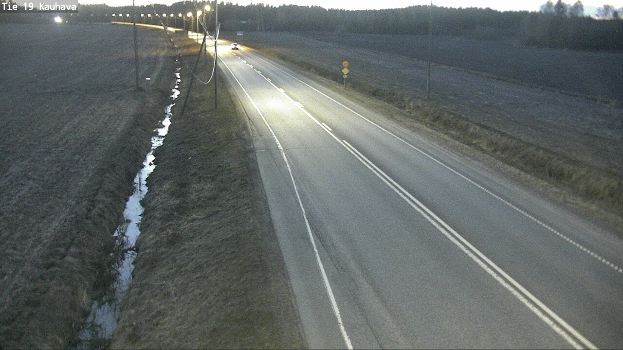 Weather Camera Image Road 19 Kauhava, Kauhava, Etelä-Pohjanmaa