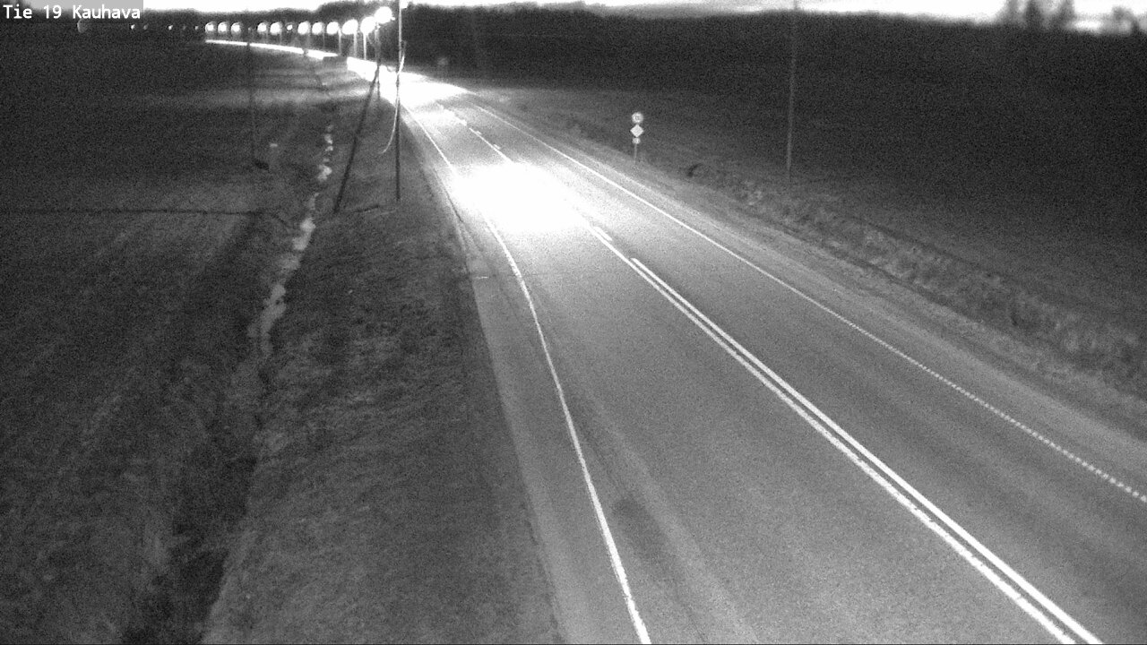 Weather Camera Image Road 19 Kauhava, Kauhava, Etelä-Pohjanmaa