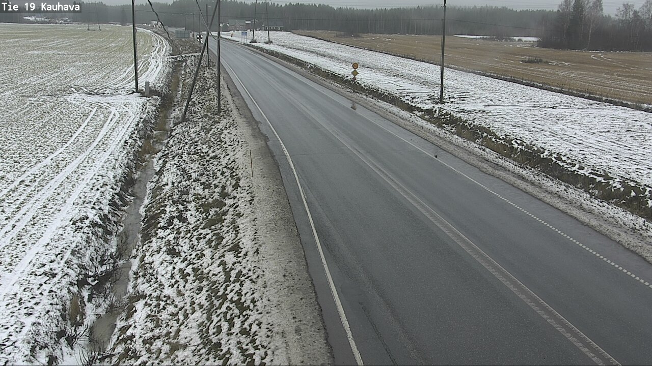 Weather Camera Image Road 19 Kauhava, Kauhava, Etelä-Pohjanmaa