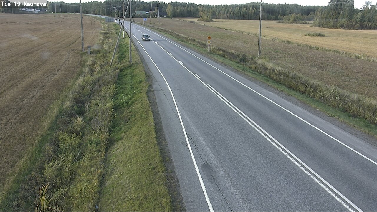 Weather Camera Image Road 19 Kauhava, Kauhava, Etelä-Pohjanmaa