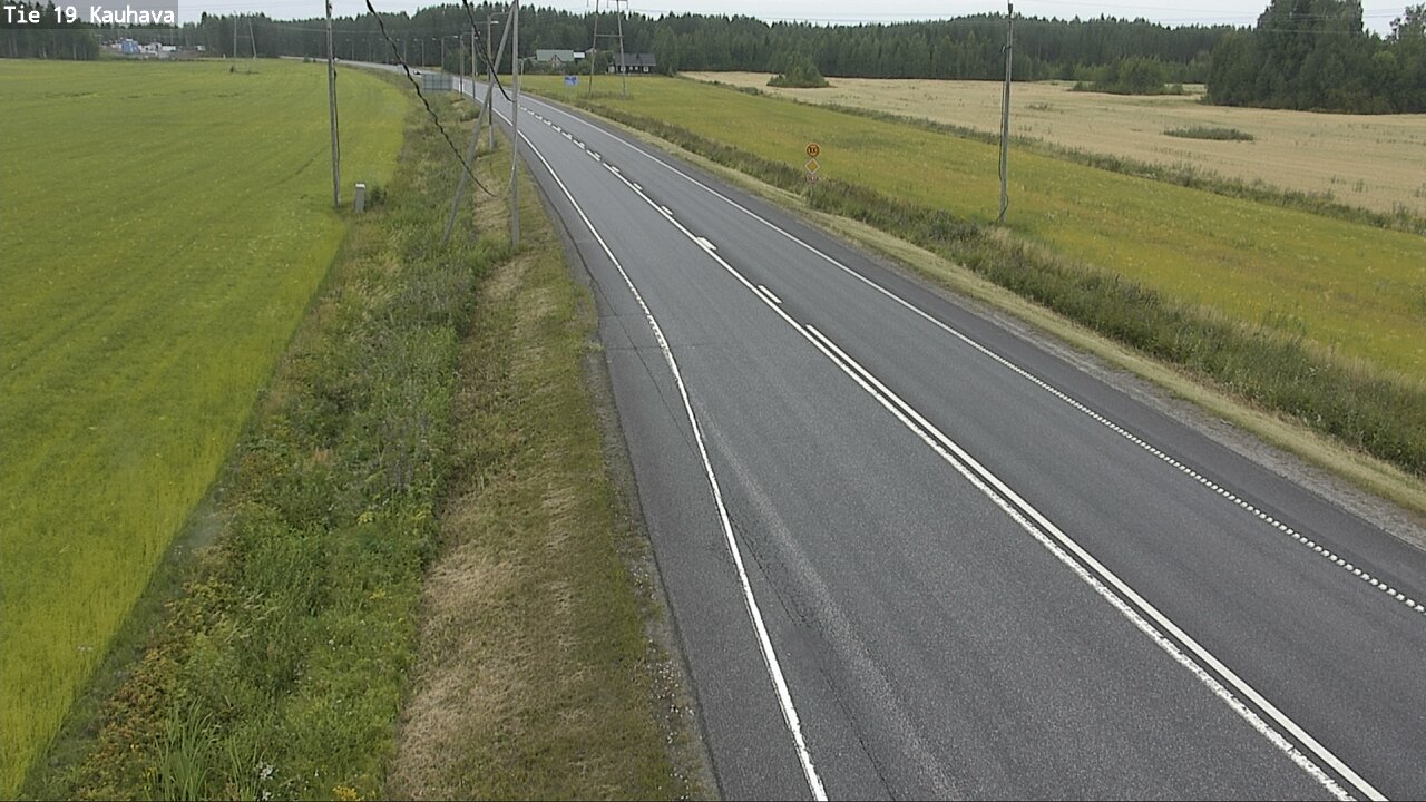 Weather Camera Image Väg 19 Kauhava, Kauhava, Etelä-Pohjanmaa