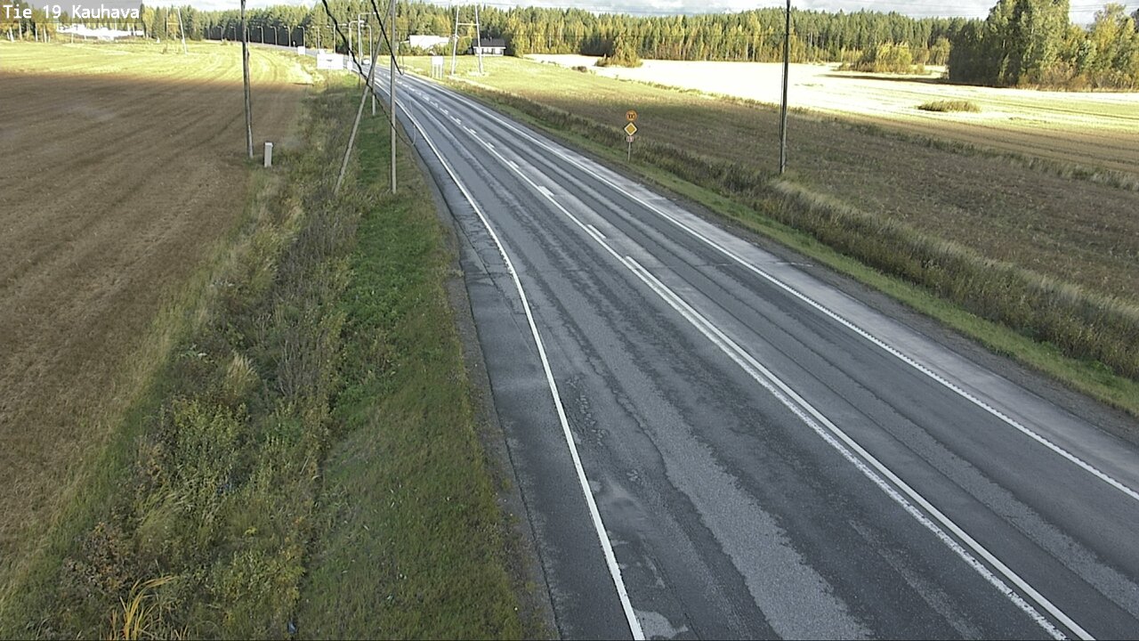 Weather Camera Image Road 19 Kauhava, Kauhava, Etelä-Pohjanmaa