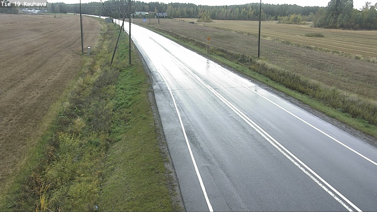 Weather Camera Image Road 19 Kauhava, Kauhava, Etelä-Pohjanmaa