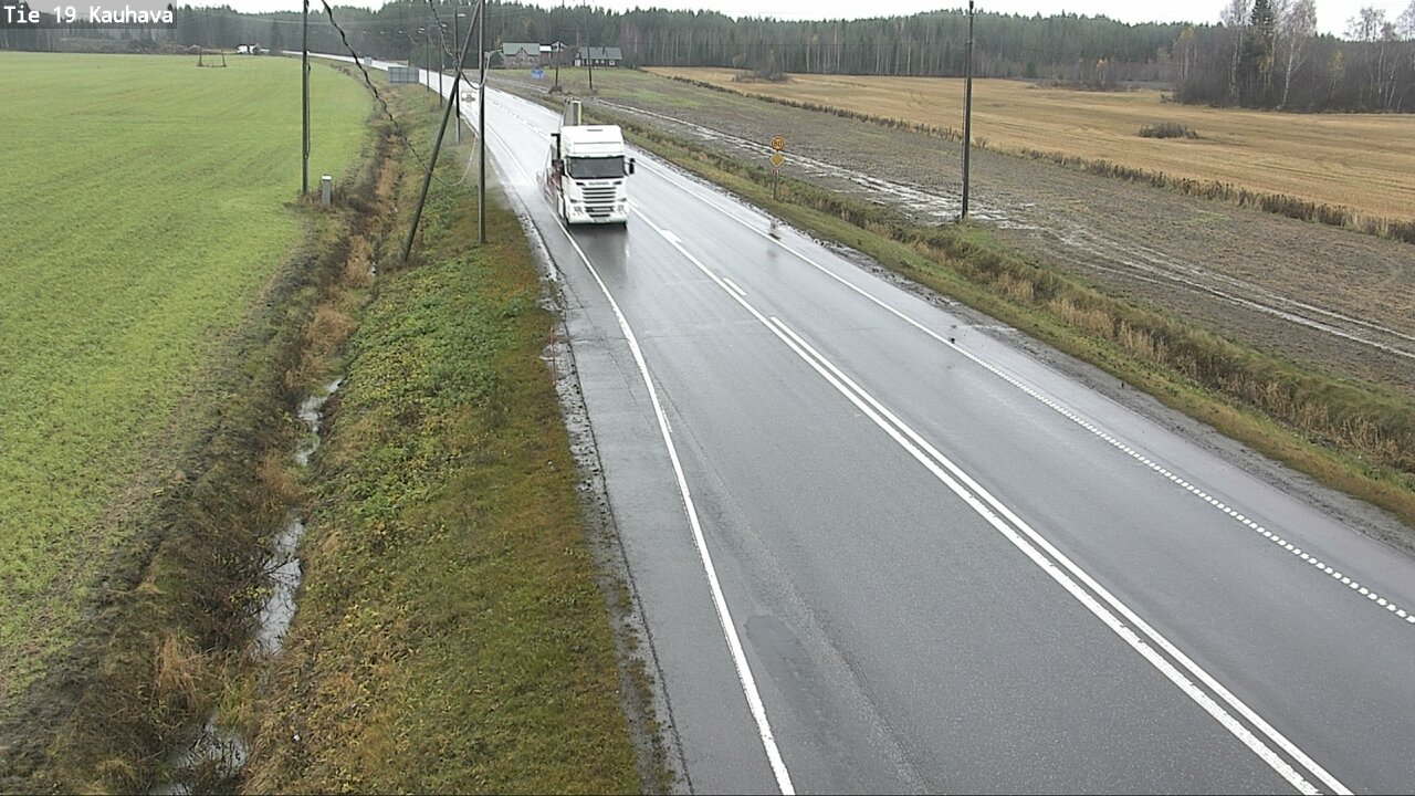 Weather Camera Image Road 19 Kauhava, Kauhava, Etelä-Pohjanmaa