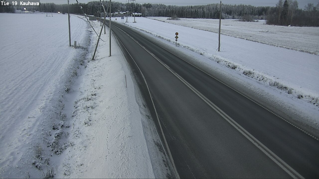 Weather Camera Image Road 19 Kauhava, Kauhava, Etelä-Pohjanmaa