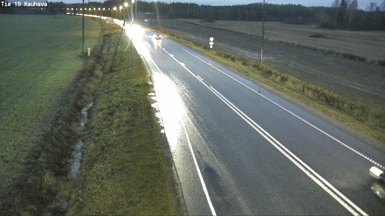 Weather Camera Image Road 19 Kauhava, Kauhava, Etelä-Pohjanmaa