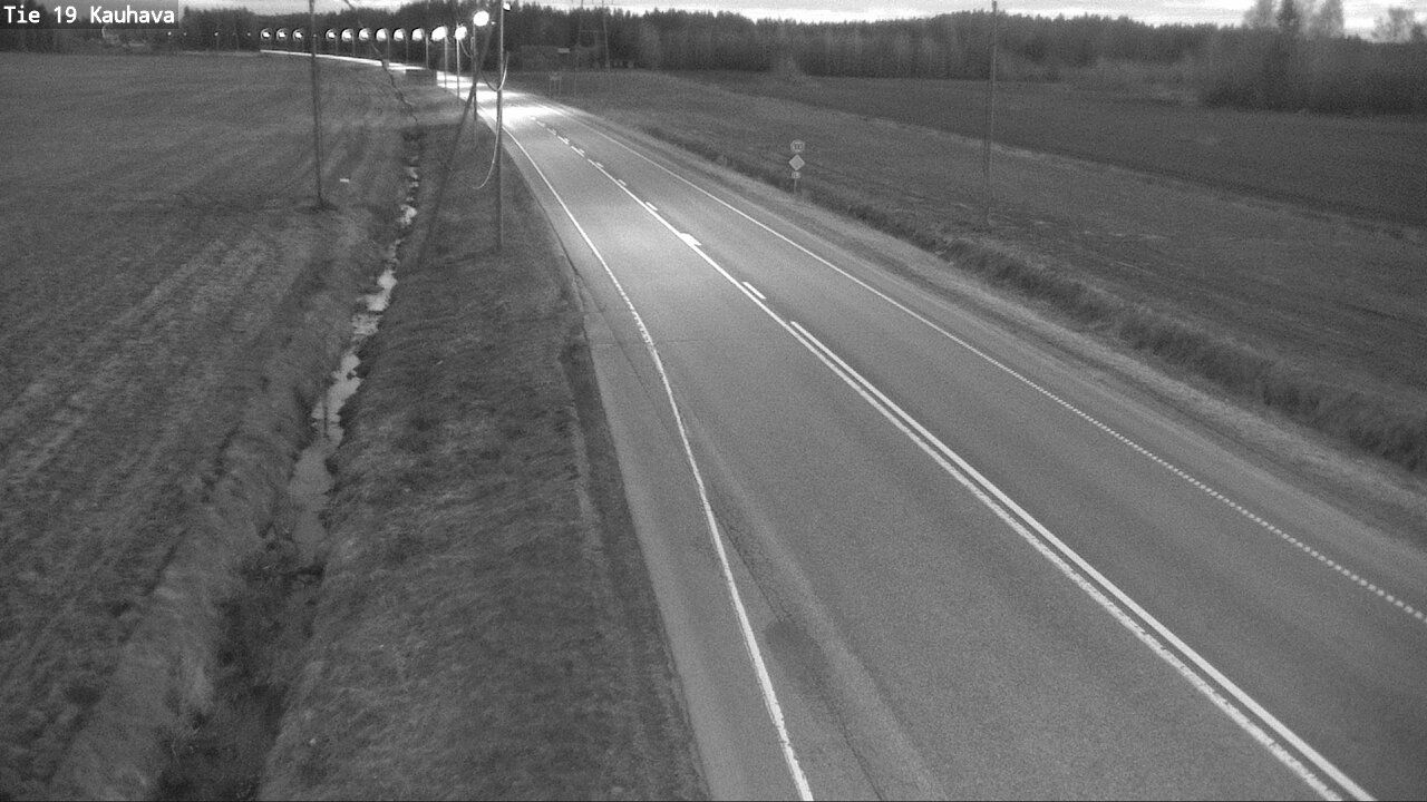 Weather Camera Image Road 19 Kauhava, Kauhava, Etelä-Pohjanmaa