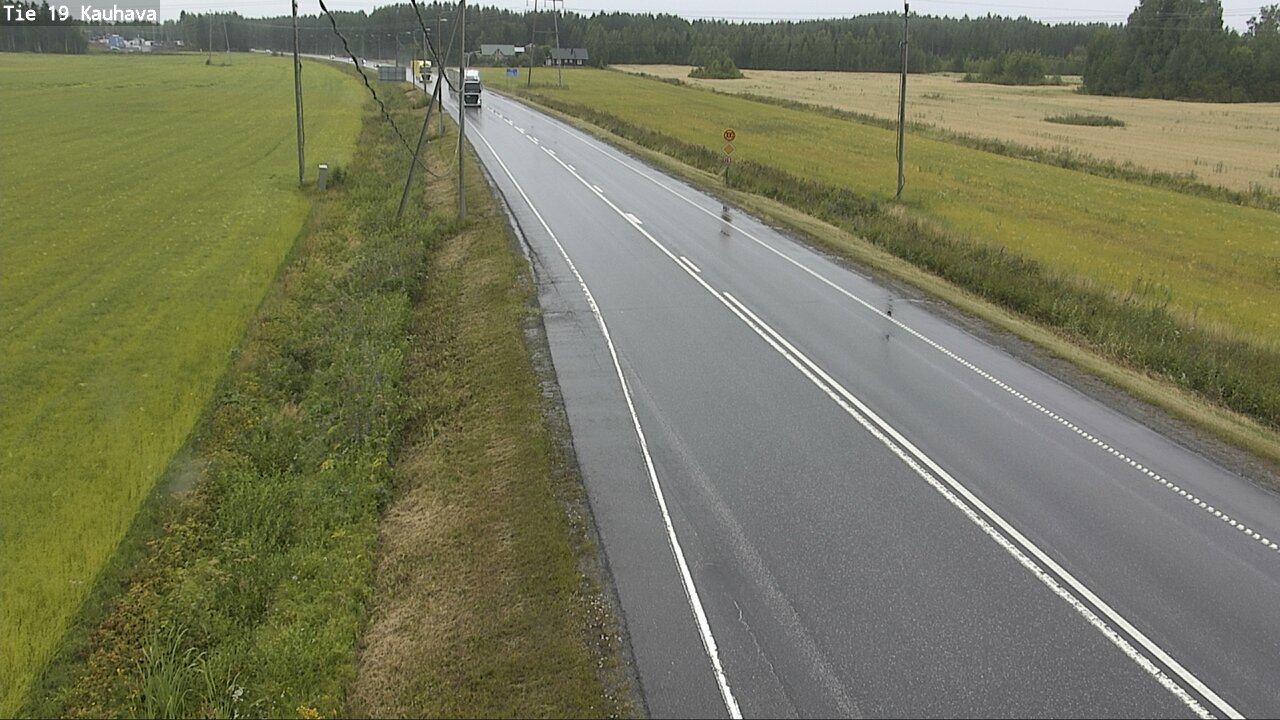 Weather Camera Image Väg 19 Kauhava, Kauhava, Etelä-Pohjanmaa