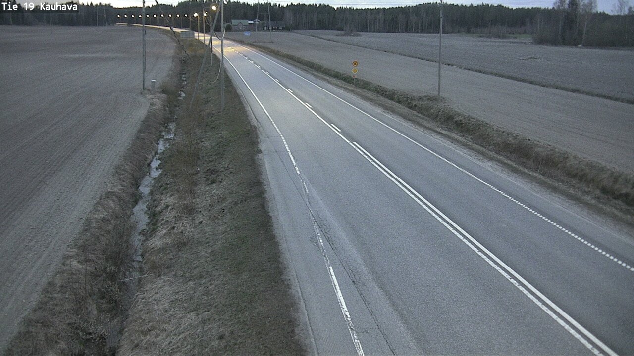 Weather Camera Image Road 19 Kauhava, Kauhava, Etelä-Pohjanmaa