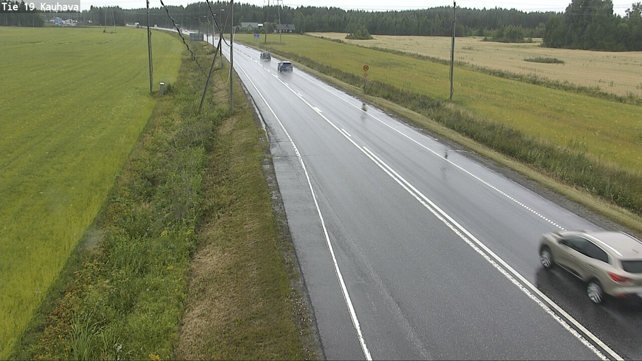 Weather Camera Image Väg 19 Kauhava, Kauhava, Etelä-Pohjanmaa